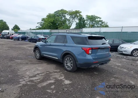 2025 Ford Explorer Active из США, поврежденный, VIN 1FMUK8DH0SGA45326